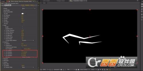 Trapcode 3D Stroke,AE描边,描边插件.