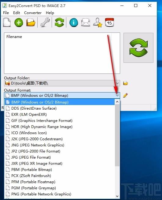 Easy2Convert PSD to IMAGE下载,PSD转图片格式工具