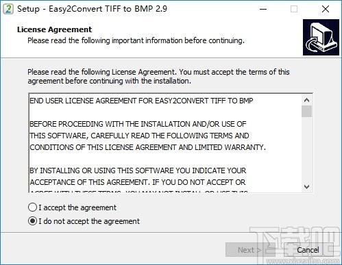 Easy2Convert TIFF to BMP下载,TIFF图片转BMP工具,图片转换