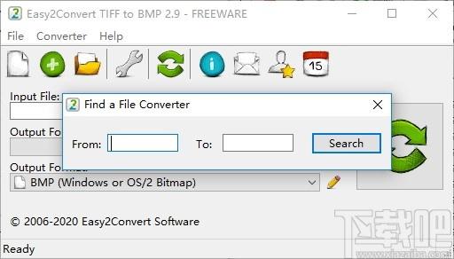 Easy2Convert TIFF to BMP下载,TIFF图片转BMP工具,图片转换